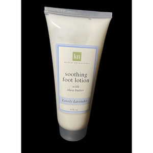 Karen Neuburger Lovely Lavender Soothing Foot Lotion w/ Shea Butter New! 8 fl oz